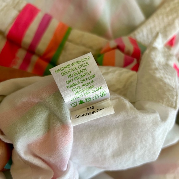 Size 4 Striped Lilly Pulitzer Shift Dress - Picture 11 of 13